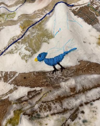 Bomen van Verbinding: borduren met betekenis