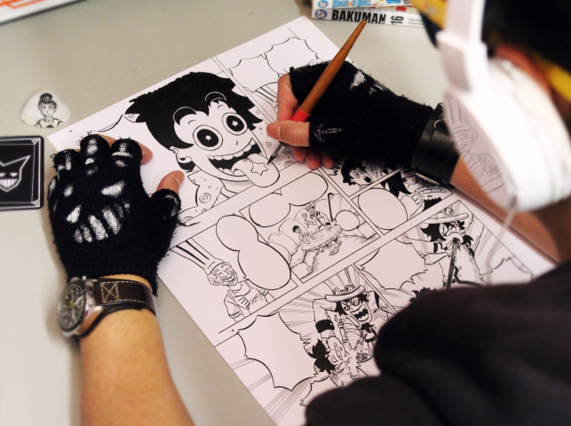 It’s a mad manga world