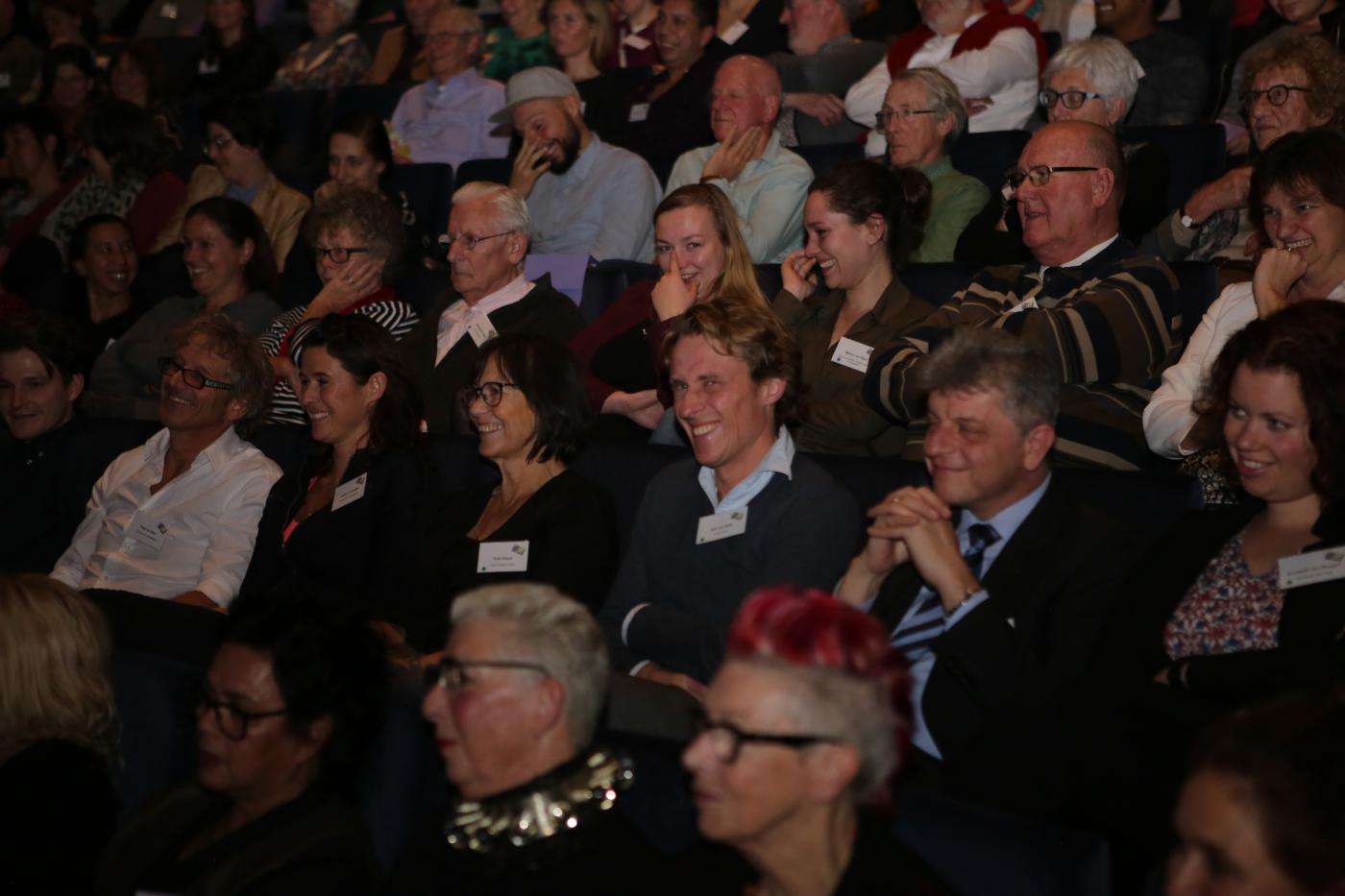 Volle zaal in Stadsschouwburg Utrecht