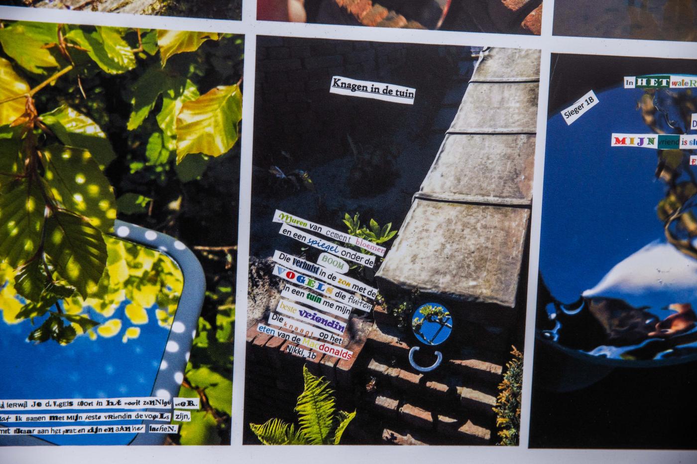 Voorbeeld van een gemaakt kunstwerk