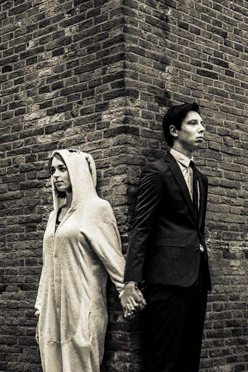 Luuk tijdens Delft Fringe Festival