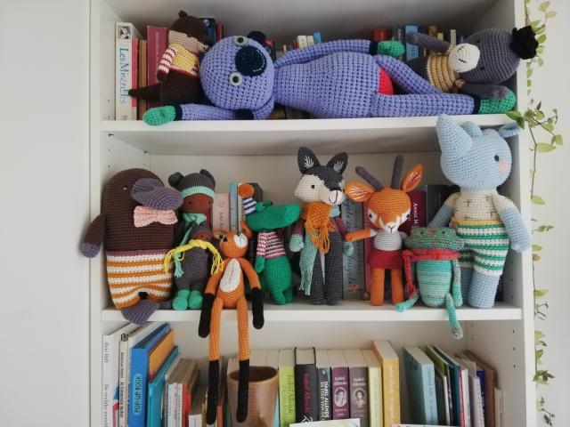 Myrthes collectie knuffelbeesten