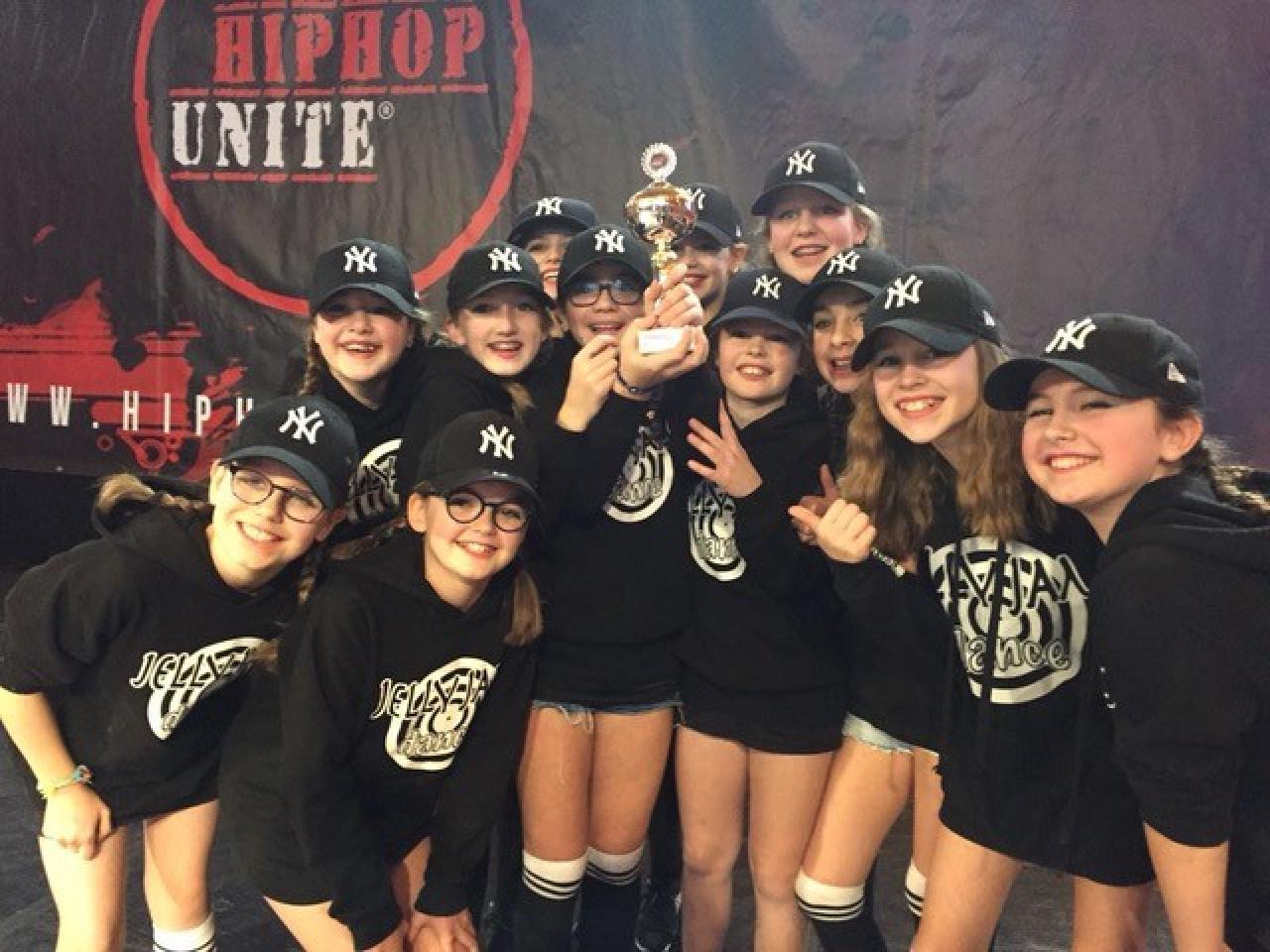 De dance crew van Fien en Eef