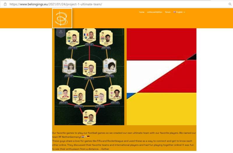 Belongings ultimate team