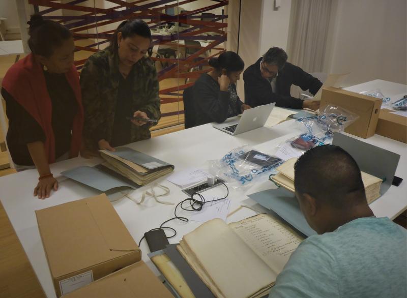 Bezoek aan het Nationaal Archief (2019)