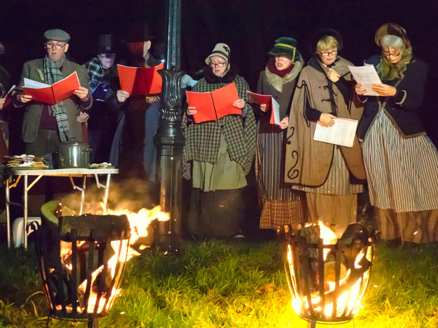 Carolkoor zong overal