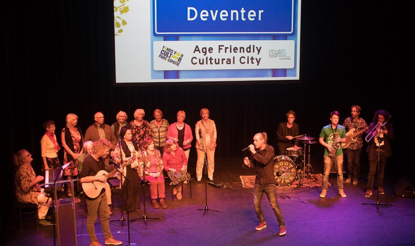 Het koor uit Age Friendly Cultural Deventer
