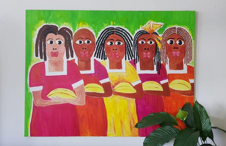 Kunst uit alle windstreken op een paar vierkante meter