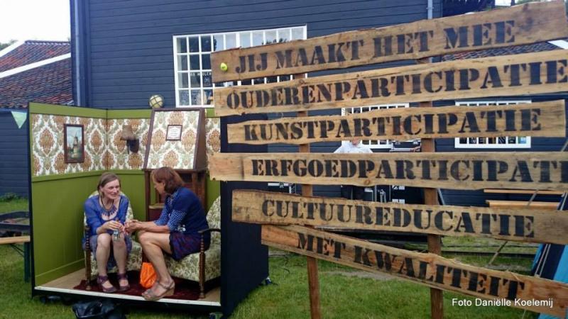 Speeddaten tijdens de Fonds-picknick